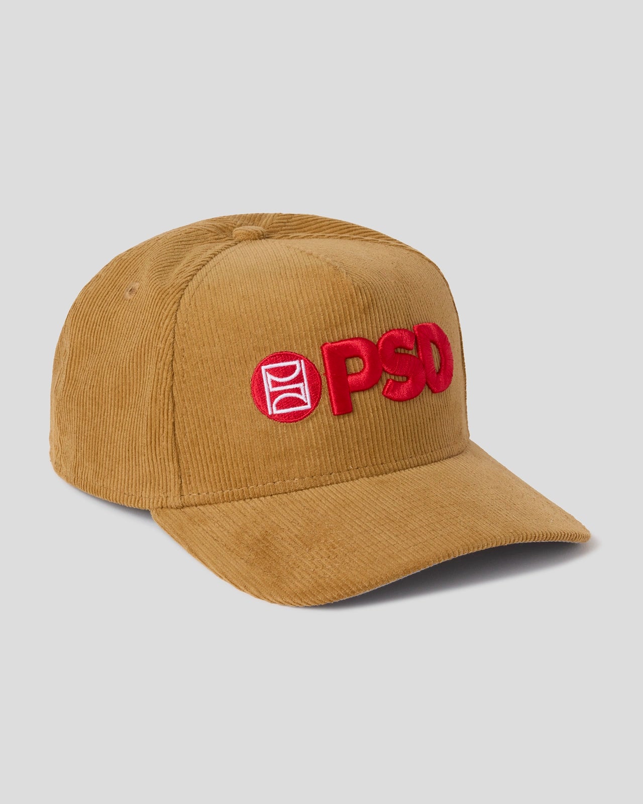 New Era x PSD Logo Hat Tan/Red - Image 3