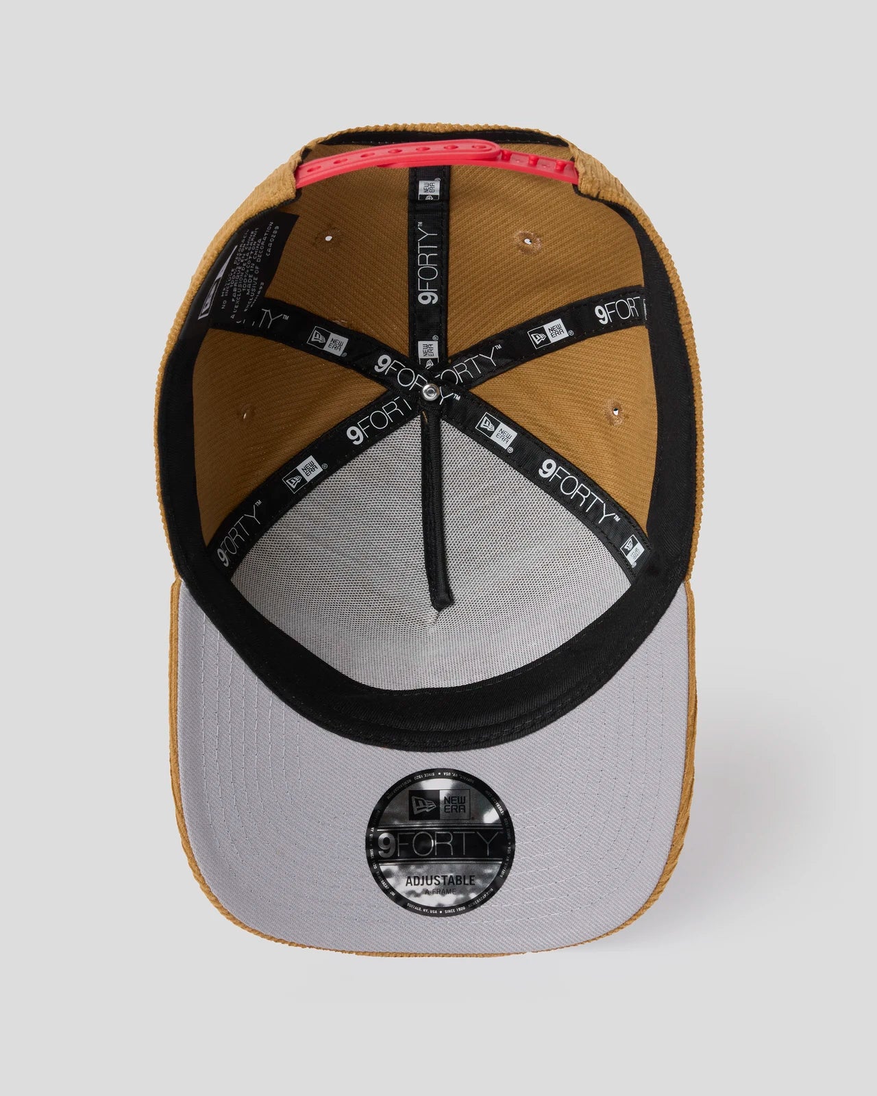 New Era x PSD Logo Hat Tan/Red - Image 5
